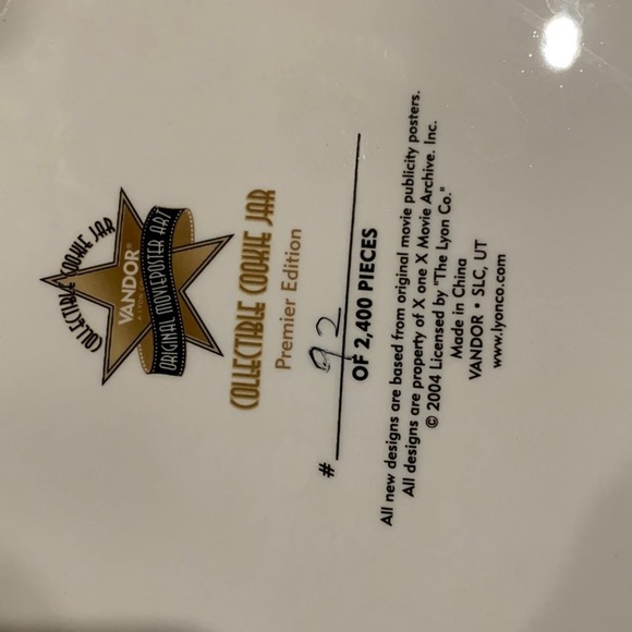 Box office theatre collectible cookie jar - Picture 6 of 6